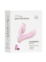Вібратор - Silicone vibrator, 6 frequenciesFinger function, Heating + APP