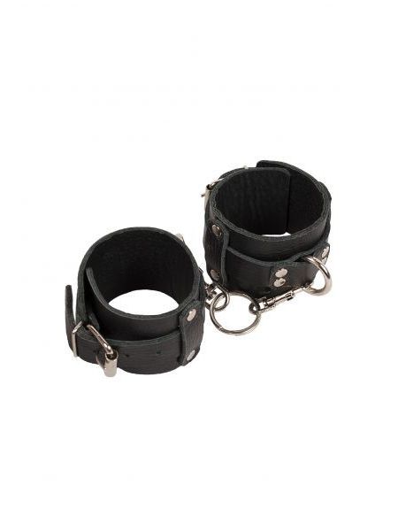 Наручники Leather Dominant Hand Cuffs Black