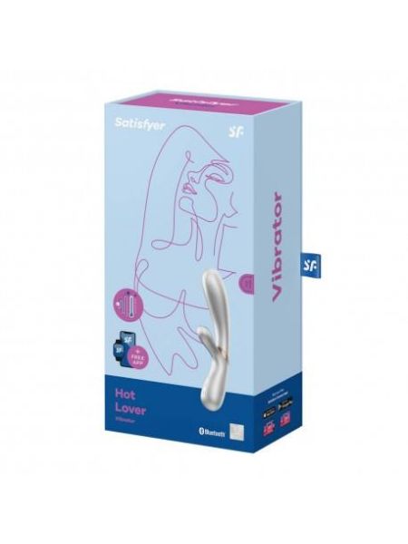 Вібратор - Satisfyer Hot Lover Silver/Champagne (App)