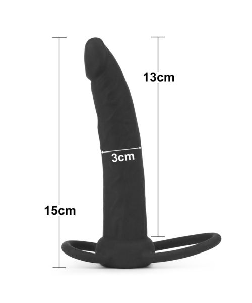 Насадка для подвійного проникнення - Anal Indulgence Collection Silicone Fantasy Double Prober