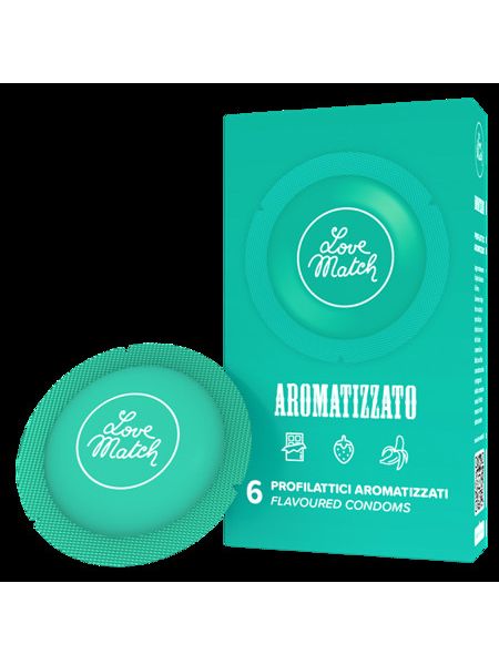 Презервативи - Aromatizzato (Flavoured), 6 шт.