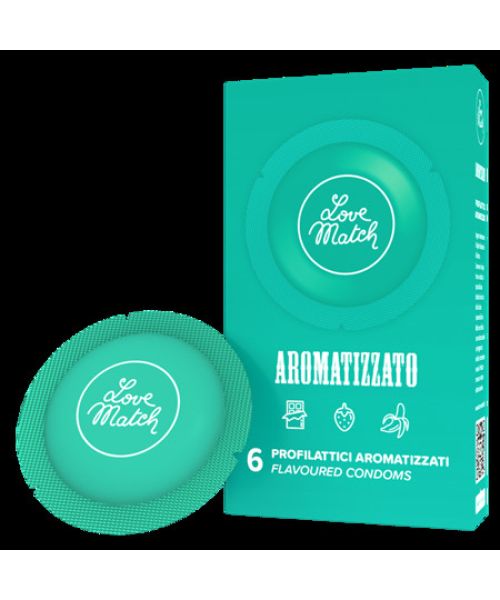 Презервативи - Aromatizzato (Flavoured), 6 шт.