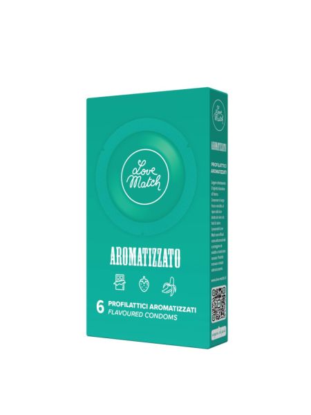 Презервативи - Aromatizzato (Flavoured), 6 шт.