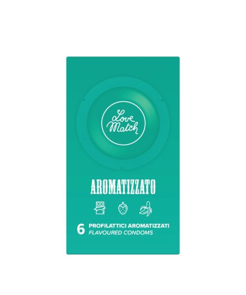 Презервативи - Aromatizzato (Flavoured), 6 шт.