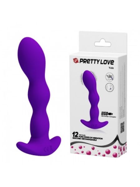 Анальна пробка - Pretty Love Yale Anal Plug Purple