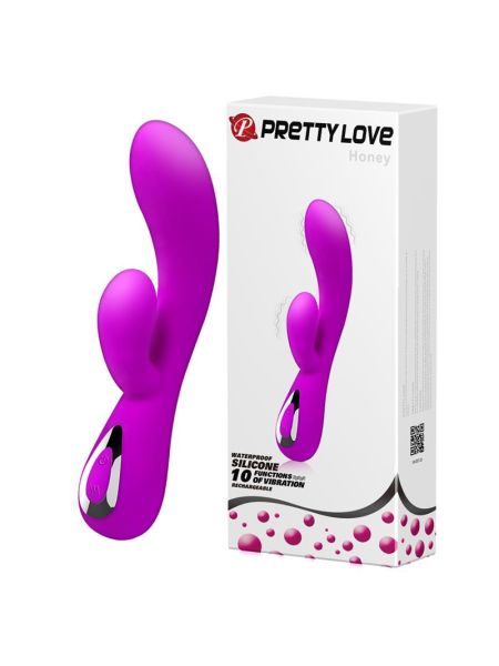 Вібратор - Pretty Love Honey Vibrator Purple