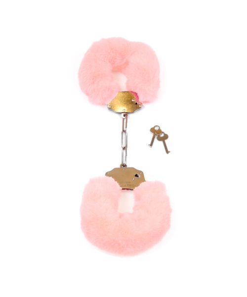 Наручники - Fetish Boss Series Furry Cuffs Light Pink