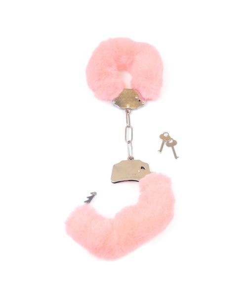 Наручники - Fetish Boss Series Furry Cuffs Light Pink