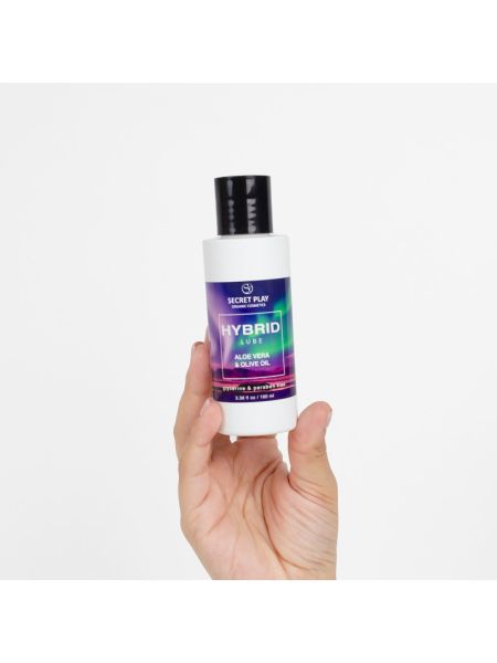 Лубрикант - Secret Play Hybrid Aloe Vera & Olive Oil, 100 мл (09.2026)