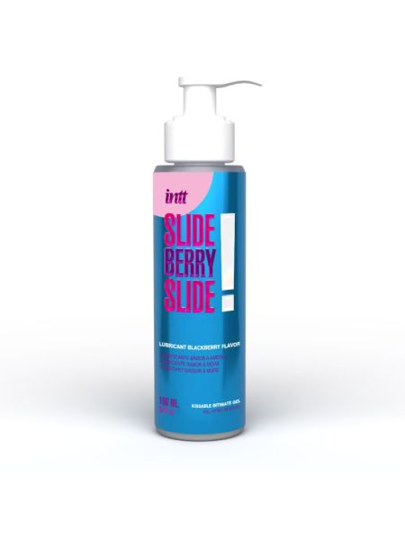 Лубрикант - Intt Slide Berry Slide! Blackberry Flavor, 100 мл