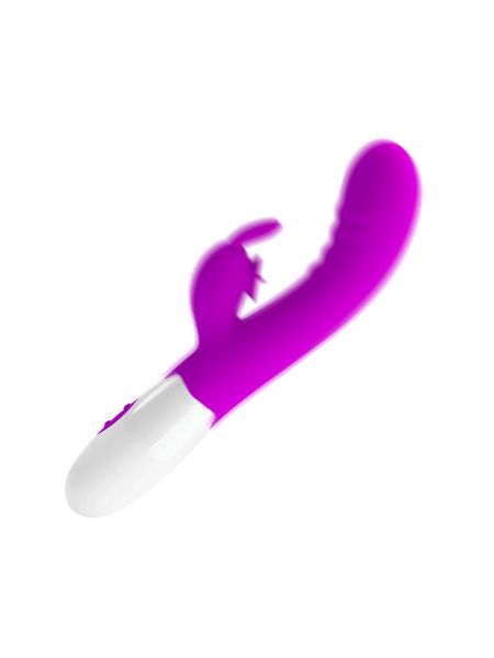 Вібратор - Pretty Love Cerberus Licking Vibrator Purple