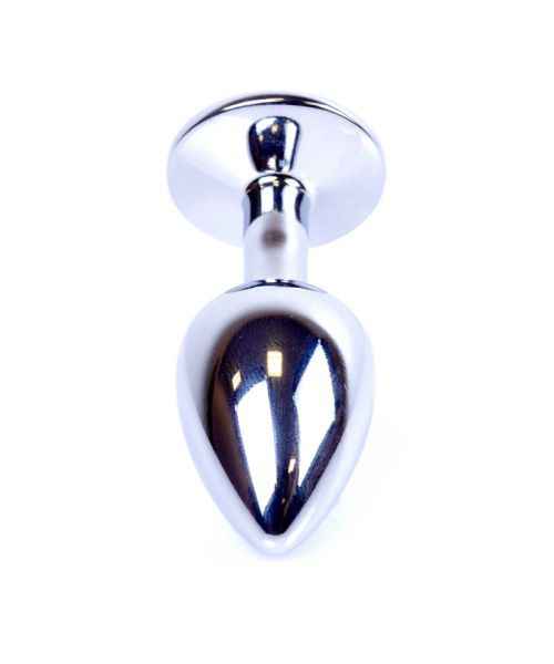 Анальна пробка - Jewellery Silver Plug Pink