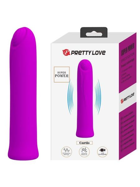 Вібратор - Pretty Love Curtis Vibrator Purple