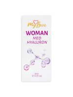 Інтимний зволожуючий гель-лубрикант для жінок - MyLove Woman Med Hyaluron, 4 мл