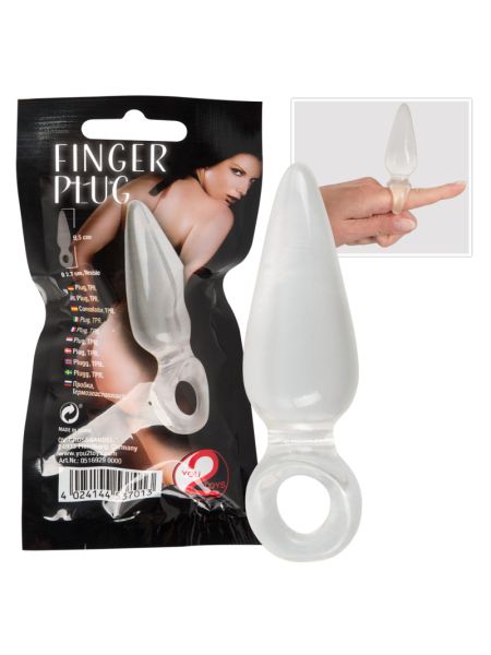 Анальна пробка - Finger Plug