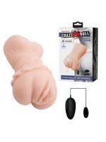 Мастурбатор вагіна - Crazy Bull Vagina Masturbator Flesh Vibrating I