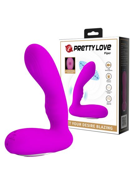 Масажер простати - Pretty Love Piper Prostate Stuimulator Purple