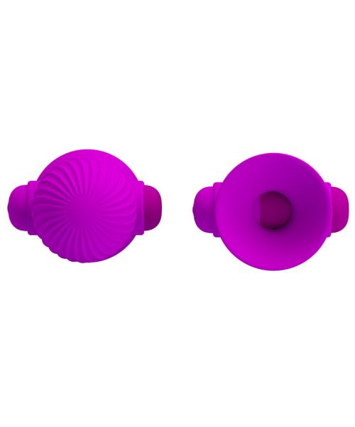 Вакуумна помпи для сосків - Pretty Love Nipple Sucker Purple