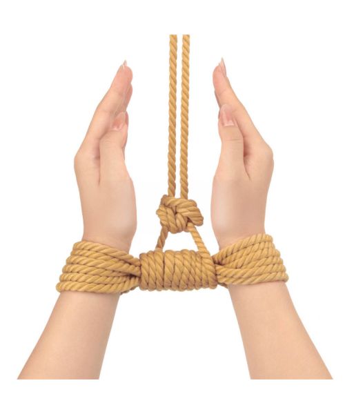 Мотузка - Rebellion Reign Natural Bondage Rope, 10 м