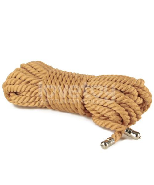 Мотузка - Rebellion Reign Natural Bondage Rope, 10 м