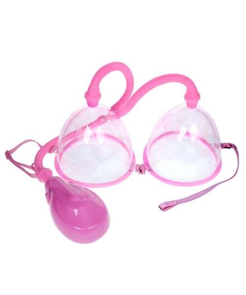 Вакуумна помпа для грудей - Breast Pump Enlarge With Twin Cups Vibrating