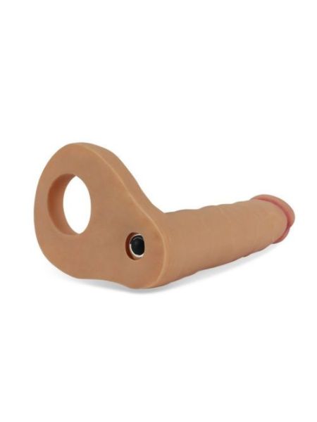 Насадка для подвійного проникнення - The Ultra Soft Double Vibrating 6.25 "