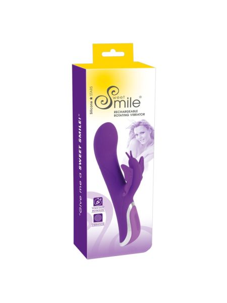 Вібратор - Sweet Smile Rechargeable Rotating Vibrator