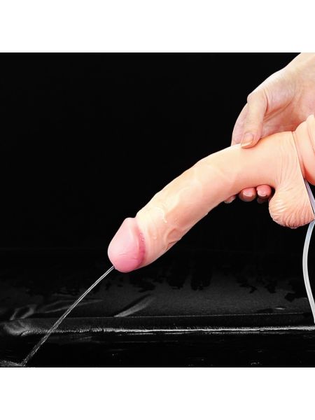 Фалоімітатор - Soft Ejaculation Cock With Ball 9"