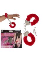 Наручники Plush Handcuffs With Keys Red