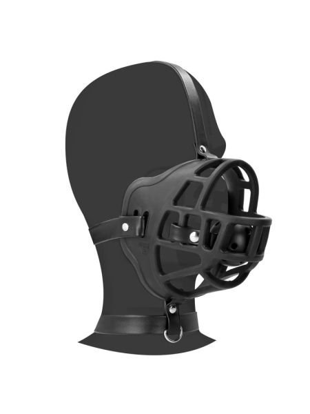Маска-намордник з кляпом - Ouch! Xtreme Muzzle with Removable Ball Gag