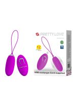 Віброяйце - Pretty Love Joannna Vibrating Egg Purple