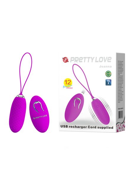 Віброяйце - Pretty Love Joannna Vibrating Egg Purple