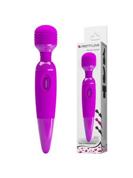 Вібромасажер - Pretty Love Power Wand Purple