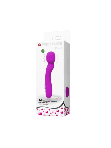 Вібромасажер - Pretty Love Paul Massager Purple