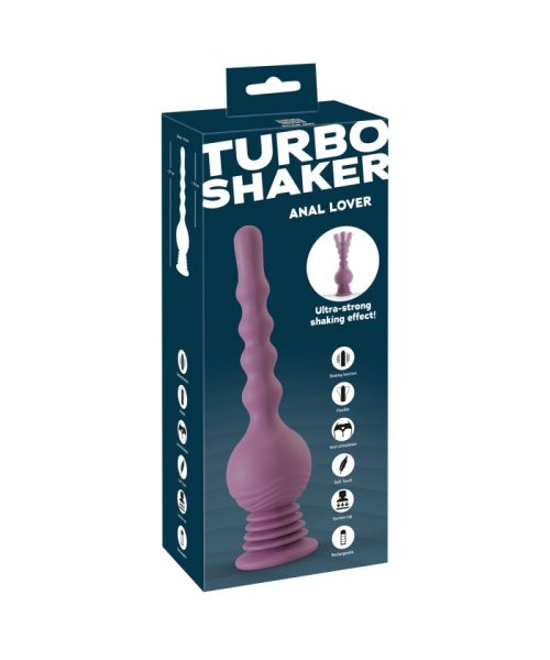 Анальний вібратор - Turbo Shaker Anal Lover