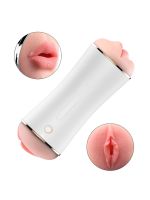 Мастурбатор - FoxShow Vibrating Vagina And Mouth Masturbation Cup
