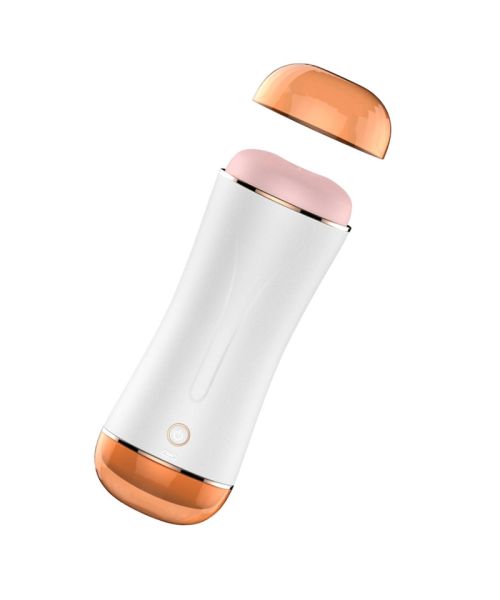 Мастурбатор - FoxShow Vibrating Vagina And Mouth Masturbation Cup