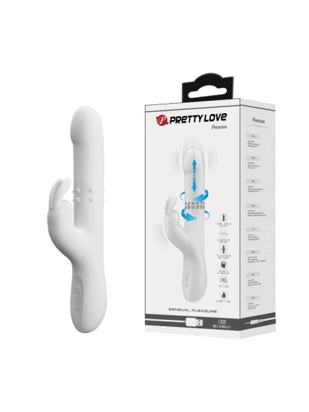 Вібратор - Pretty Love Reese Vibrator White