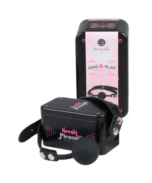 Кляп - Secret Play Secret Pleasure Gag & Play Silicone Ball Gag