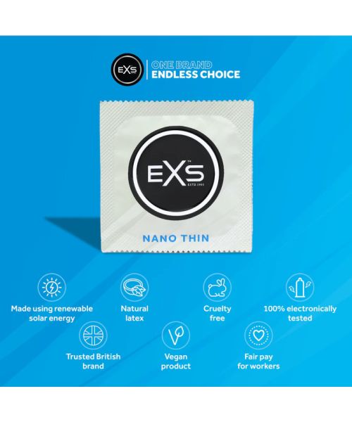 Презервативи - EXS Nano Thin, 12 шт.