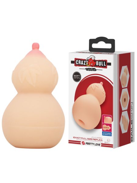 Мастурбатор - Crazy Bull Calabash Masturbator Flesh