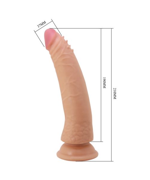 Фалоімітатор - Pretty Love Kable Sliding Skin 8.3" Flesh