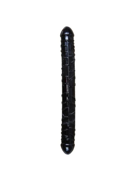 Двосторонній фалоімітатор - Flexible Double Dong Black