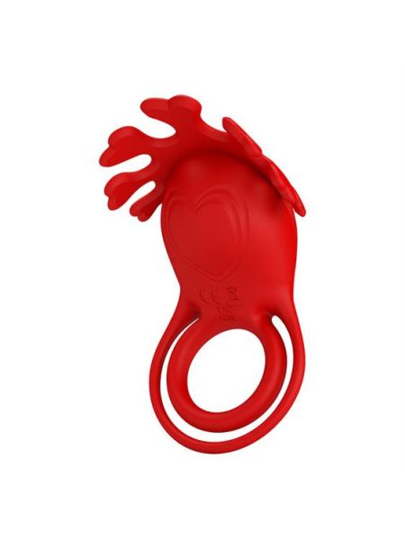 Ерекційне кільце - Pretty Love Vibrant Penis Ring Ruben Red