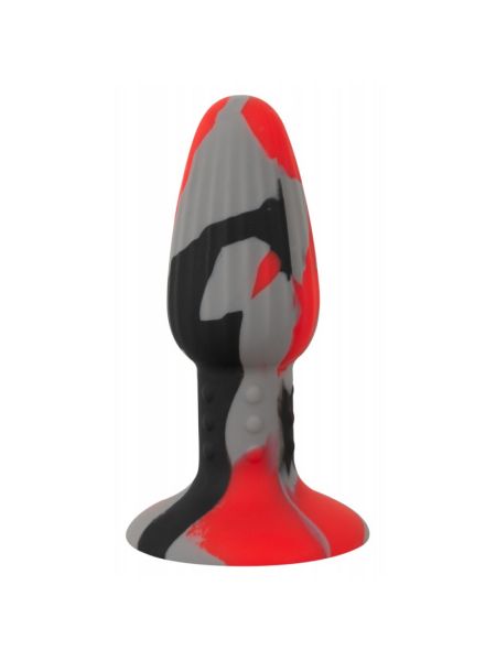 Анальна пробка - Anos Tricolour Butt Plug