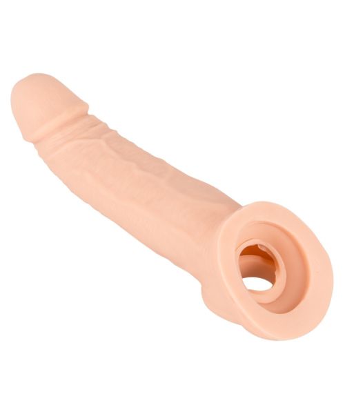 Подовжуюча насадка - Nature Skin Penis Sleeve With Extension