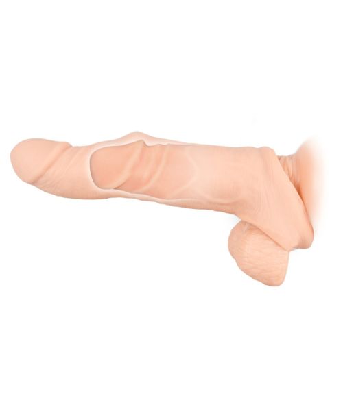 Подовжуюча насадка - Nature Skin Penis Sleeve With Extension
