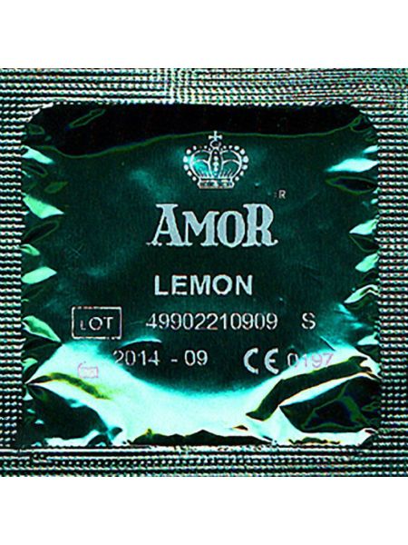 Презерватив - Amor Lemon, 1 шт.