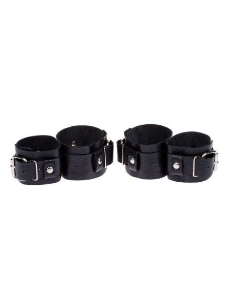 Фіксатор для зап'ястків та щиколоток Fixation Me Ankle Black