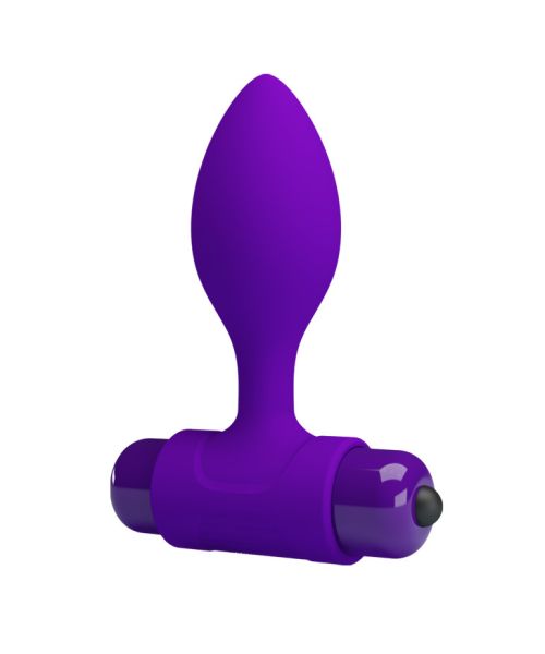 Анальна пробка - Pretty Love Vibra Butt Plug Purple